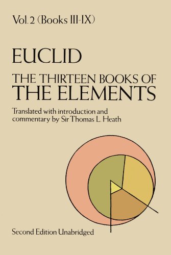 The Thirteen Books of the Elements, Vol. 2 (Dover Books on Mathematics)