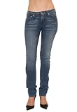 Big Star Women's Long Confidence Slim Straight Jean in Geneva