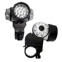Aya-Media [806] 21 LED Fahrradlampe 3 stufig schaltbar und seperater Blinkfunktion und 3 AAA 1,5 V Batterien