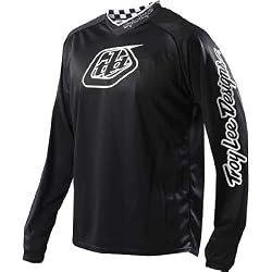 Troy Lee Designs Midnight Men's Off-Road Motorcycle Jersey - Black