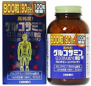 オリヒロ株式会社グルコサミン粒徳用　225g(約900粒)×2個セット