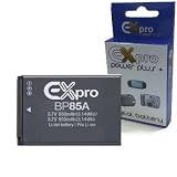 Ex-Pro® Samsung BP85A, BP-85A High Rated 850mAh Power Plus+ 2 Year Warranty Replacement Lithium Li-on Digital Camera Battery for Samsung Digimax PL210, PL211, SH100, WB210