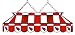 Imperial Arizona Cardinals Licensed 40-Inch Rectangular Stained Glass Billiard Table Light