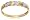9ct Yellow Gold AMR312459 Ladies 0.015ct Diamond Band Ring Size H