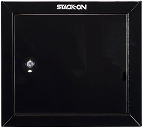Stack-on Gcb-500 Steel Gun Cabinet Pistol & Ammo Black Security Safe