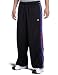 Detroit Pistons Black/Blue Digital Panel Pant, Medium