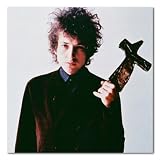 Bob Dylan Color Matte Photograph - 12x12 Inches