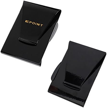 EQA14C01 Black Christmas Day Presents Shop Double side Money Clip & Credit Card Holder For Ring-Bearers By Epoint