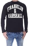 Franklin Marshall - Homme - Tee Shirts Manches Longues - Tsmc021jrls10 Noir - -