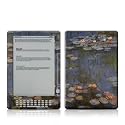 Monet - Waterlilies Design Protective Decal Skin Sticker for Amazon Kindle DX E-Book Reader