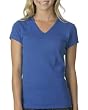 Ladies' Short Sleeve V-Neck Tee Shirt
