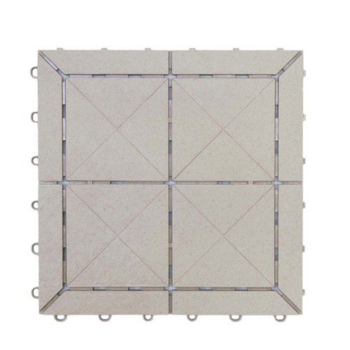 テラコッタタイル調 ジョイントマット [type-E] ストーングレー 1枚 (A689-S2)