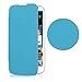 Sanheshun Flip PU Leather Plastic Back Battery Housing Case Cover Compatible with Huawei Ascend G610 (Sky Blue)