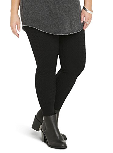 Torrid Plus Size Cable Knit Leggings