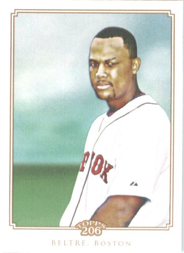 2010 Topps T-206 Baseball Card # 274 Adrian Beltre - Boston Red Sox - MLB Trading Card in Screw Down Case!
