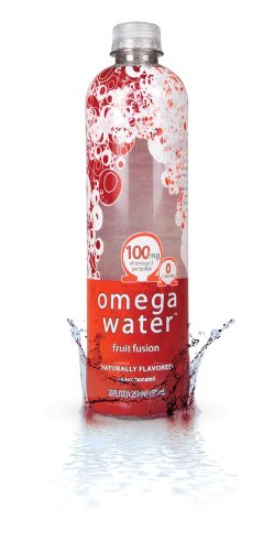 Fruit Fusion Omega Water 12 pack - Omega-3 Enriched Flavored Water