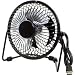 Premiertek USB-FAN Metal Desktop Fan USB Powered with Switch - Black.