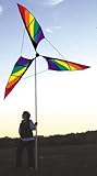 9.5-ft. Rainbow Wind Generator Outdoor Lawn Spinner