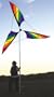 9.5-ft. Rainbow Wind Generator Outdoor Lawn Spinner