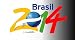 Brazil 2014 world cup sticker / decal