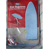 Alumashield Layer Iron Supreme Blue Ironing Board Cover and Pad 54 X 15 by CHECKY'S DEALS