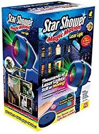 Star Shower Magic Motion Laser Lights Star Projector (Pkg of 3)