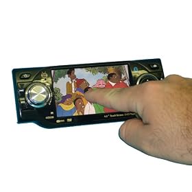 4.0-Inch Car DVD Player with TFT LCD, Bluetooth In-Dash Dvd/AM/FM/MP3/MP4/Divx Player and TV Tuner (Limited Edition)