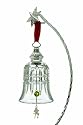 Waterford Crystal 12 Days of Christmas Bell, 10th Edition, Christmas Ornament