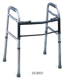 2-button Aluminum Folding Walker