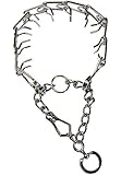 DTPS Ultra Dog Prong Pinch Training Collar, Large 3.8mm, Chrome-Plated with Quick Release