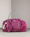 Juicy Couture Quilted Lady in Waiting Daydreamer Bag Tote Wine