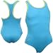 Sporting Goods : Speedo 1pc Solid Piped Racerback Girls