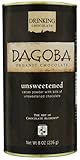Dagoba Organic Drinking Chocolate, Unsweetened Cacao Powder (8oz Unsweetened Cacao Can)
