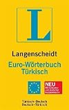 Langenscheidt Euro-Wörterbuch Türkisch: Türkisch-Deutsch / Deutsch-Türkisch