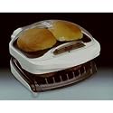 George Foreman GR10ABW Champ Grill with Bun Warmer, White