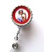 Rosie the Riveter Nurse - Nursing Badge Holder - Nurse Badge Reel - Name Badge - Nurses Badge - Cute ID Badge Reel