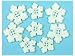 Jesse James Embellishments Chunky Snowflakes