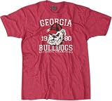 1980 Georgia Bulldogs National Champs TShirt - Red
