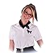 Hip Hop 50's Shop 50s Adult Poodle Skirt Costume Shirt Top with Applique for Women (2X-Large, Black)
