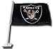 Oakland Raiders Shield Car Flag