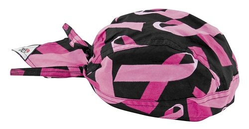 ZanHeadgear Flydanna Breast Cancer Pink Ribbons