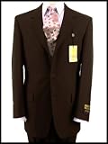 Brand New MADE IN ITALY Rossetti Hand Tailored Dark Brown Mens Suit w/ the Finest Luxury Worsted Wool Hand Finished Men's Suits for Perfect Fit