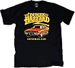Dukes of Hazzard General Lee T-shirt Black