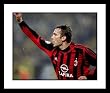 Andre Shevchenko AC Milan Framed 8x10 Photograph Goal Celebration