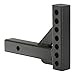 CURT 17100 Replacement Weight Distribution Hitch Shank, 2-Inch Receiver, 2-In Drop, 6-Inch Rise, CARBIDE BLACK POWDER COAT