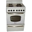 Avanti : ER2401G 24 Freestanding Electric Range, 4 Coil Elements, Manual Clean, Storage Drawer