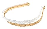 L. Erickson Metal Braided Headband