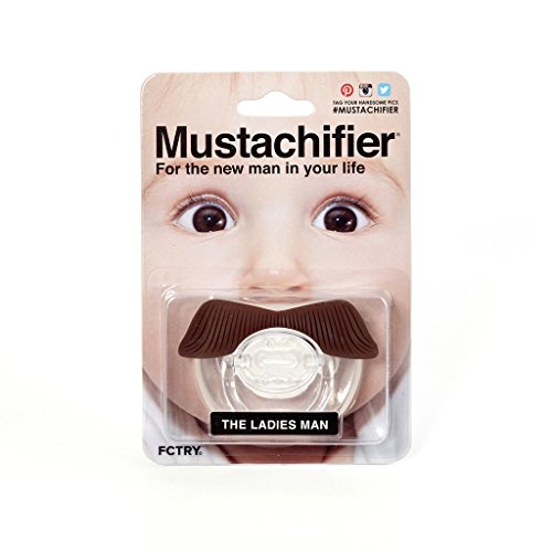 Mustachifier - The Ladies Man Mustache Pacifier