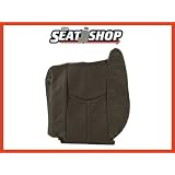 03 04 05 06 Chevy Silverado GMC Sierra Graphite Leather Seat Cover LH top by The Seat Shop