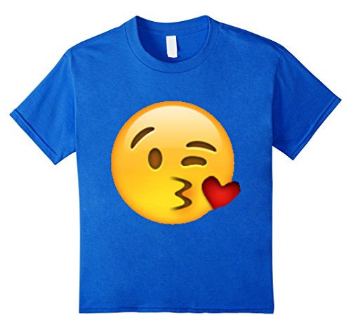 Kissy Face Emoji T-Shirt Kiss Heart Wink Kissing